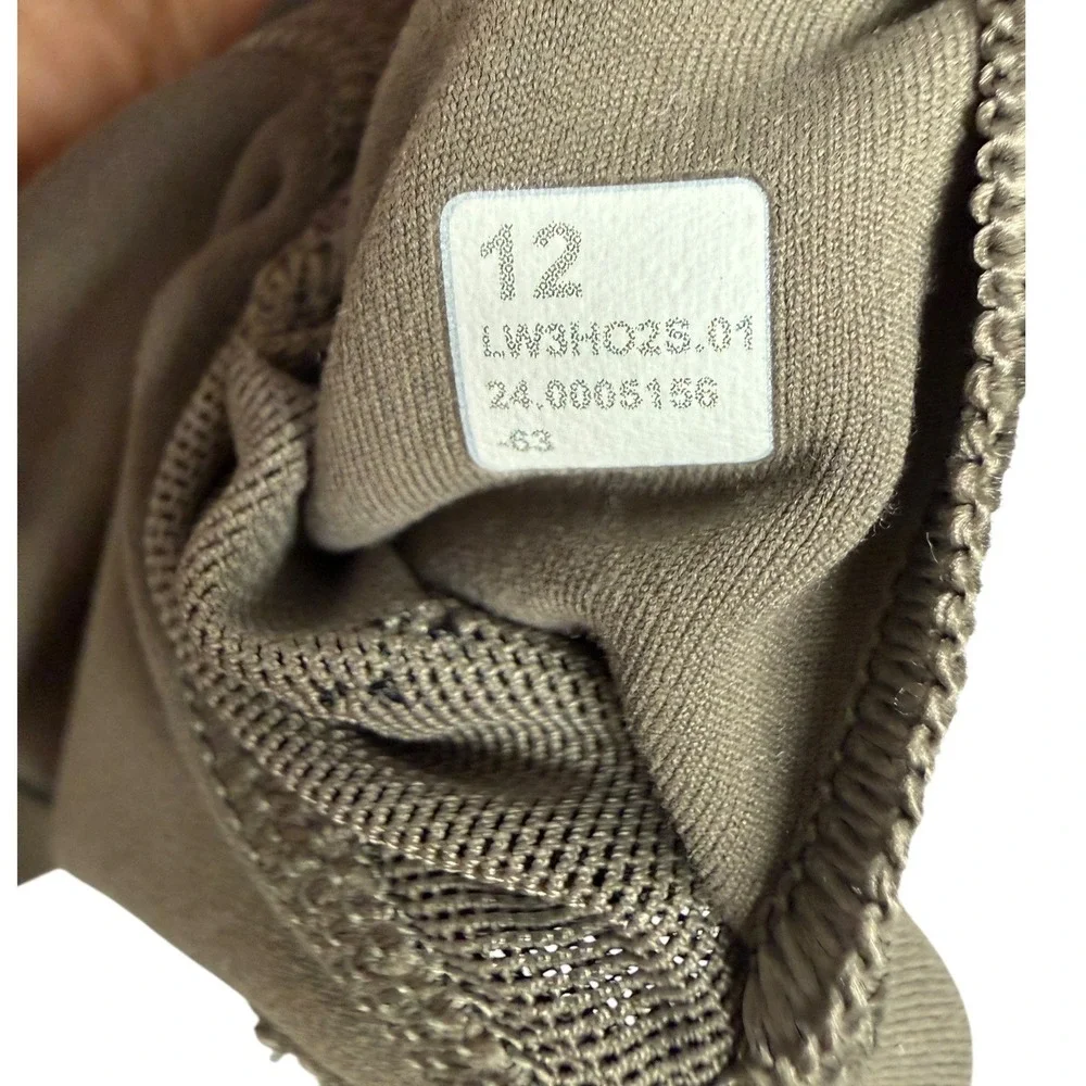 NWOT Lululemon Align Asymmetric Long Sleeves Top Shirt Women 12 Nomad Athleisure
